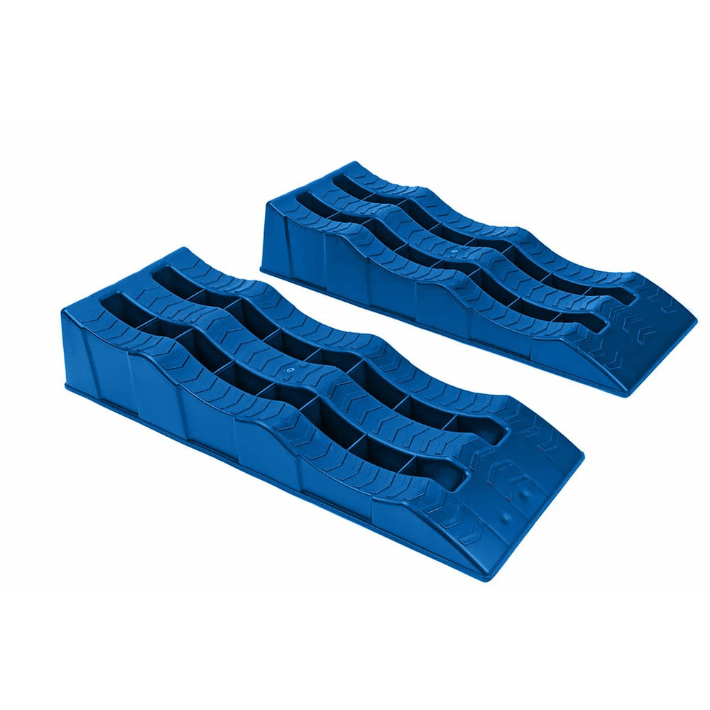 HBM 3000 Kg. Conjunto de ramps y equilibradores de ruedas para coche 610 x 210 x 120 mm. nuevo — Nuevo