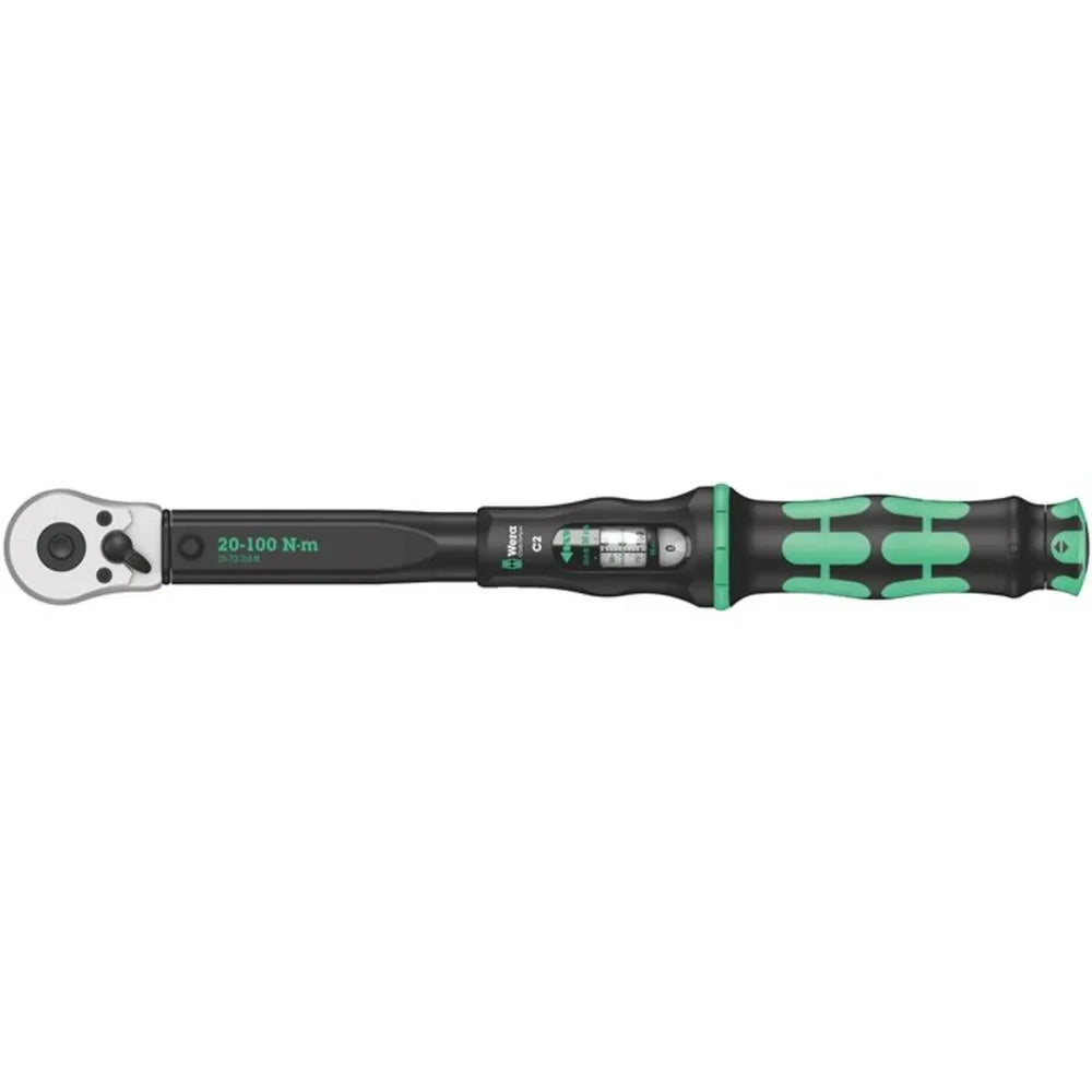 Llave de par Wera Click-Torque 1/2 pulgada 20-100 Nm nuevo — Nuevo