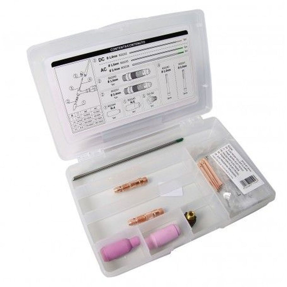 Caja de consumibles Telwin para antorcha Tig ST17-ST26 nuevo — Nuevo