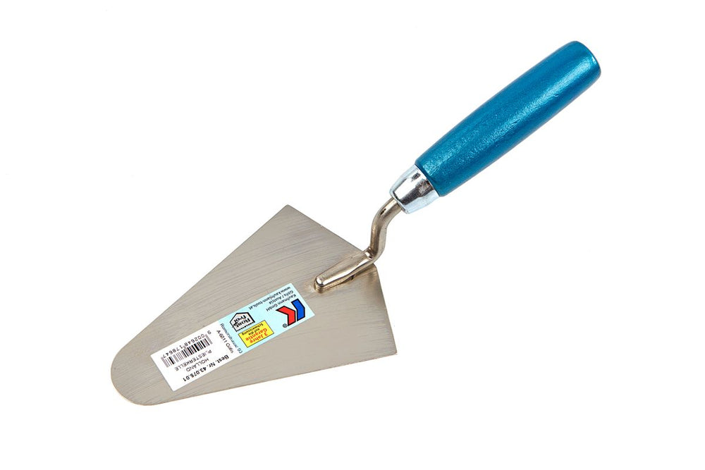 Paleta redonda de yeso Kaufmann 140 mm de acero inoxidable nuevo — Nuevo