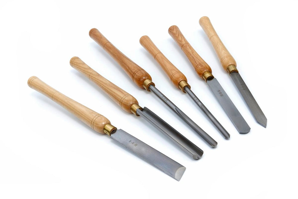 Juego de cinceles para tornear madera HBM Hss 1 nuevo — Nuevo