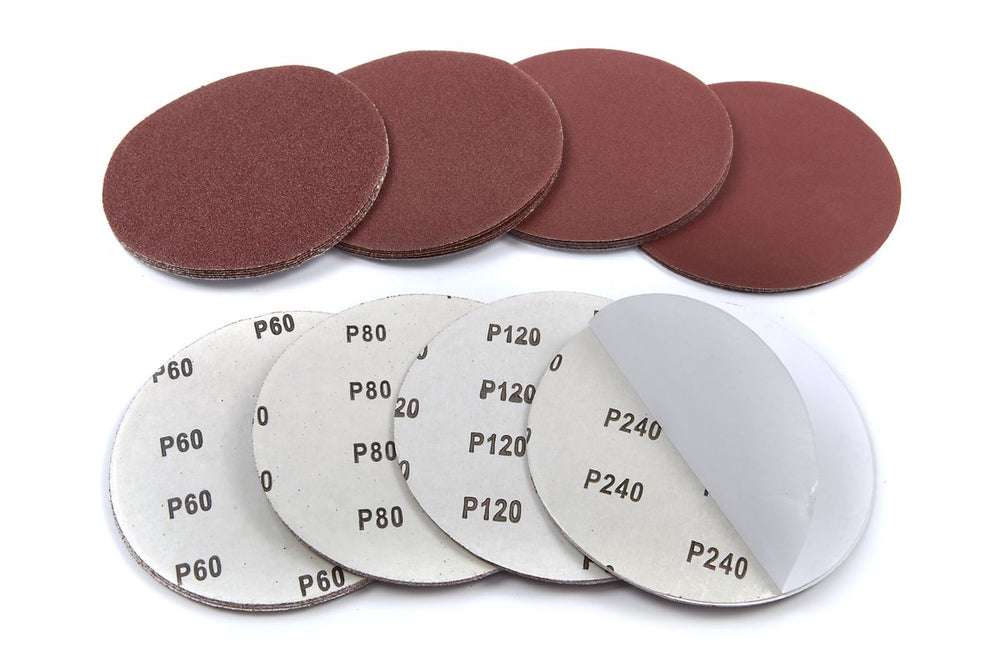 Conjunto de discos de lija autoadhesivos de 150 mm y 40 piezas nuevo — Nuevo