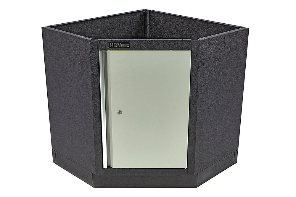 HBM Mueble Bajo Esquinero con Puerta para Equipamiento de Taller nuevo — Nuevo