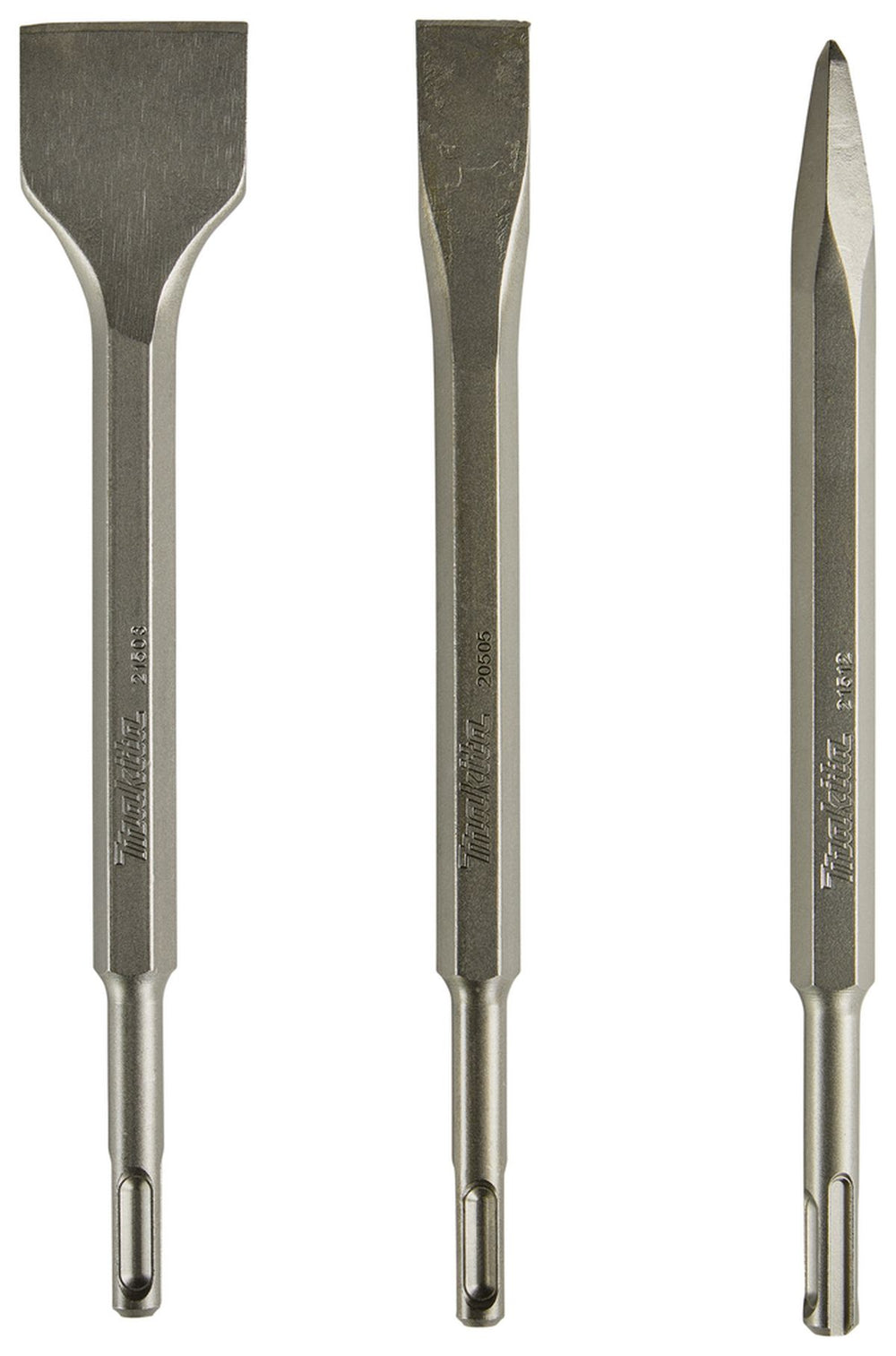 Makita Juego de Cinceles Sds+ de 3 Piezas D-71314 nuevo — Nuevo