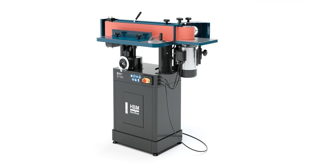Máquina de lijar de banda oscilante HBM 150 x 2260 mm 230 Volt nuevo — Nuevo