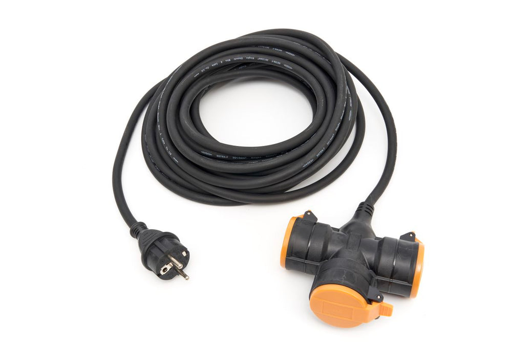 Relectric Pro alargador 10 m 3- vías 3x1,5mm nuevo — Nuevo