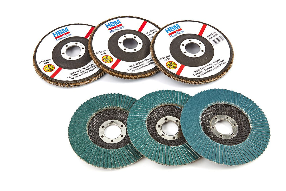 Discos de lijado de láminas de zirconio HBM nuevo — Nuevo