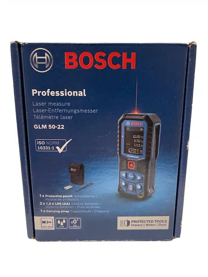 Bosch Professional Medidor Láser GLM 50-22 de segunda mano · Medición — Bueno