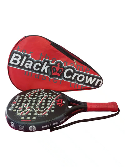 Black Crown Asia Air Pala de Padel Negra/Roja — Verificado de segunda mano — Bueno