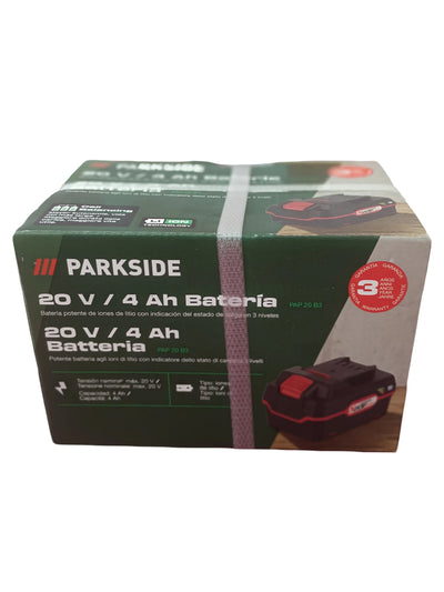 Parkside 20V 4Ah PAP 20 83 Batería para Herramienta Eléctrica de segunda mano — Bueno