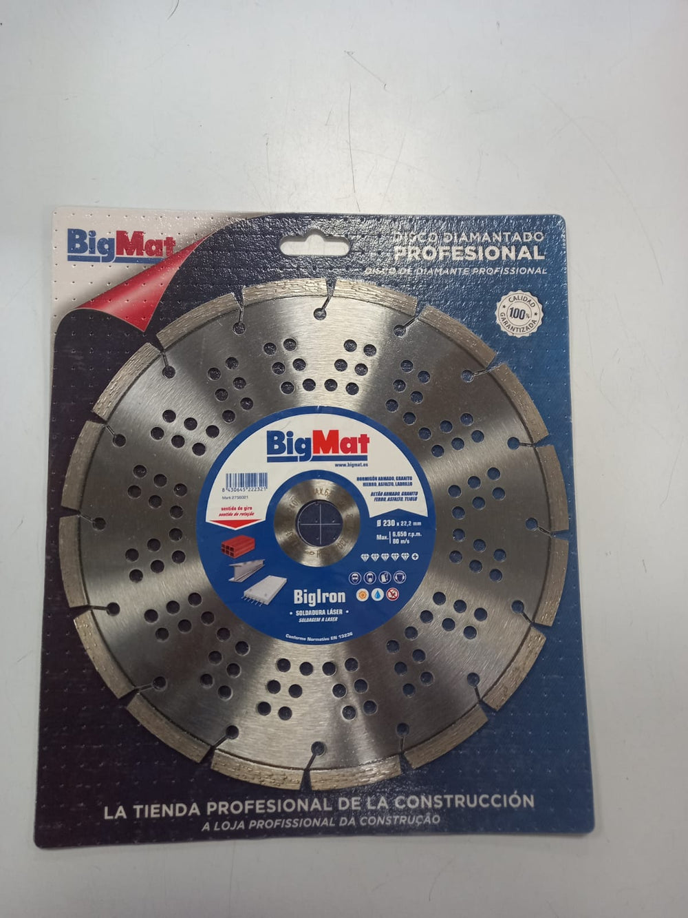 Bigmat BIGIRON 230MM de segunda mano — Como nuevo
