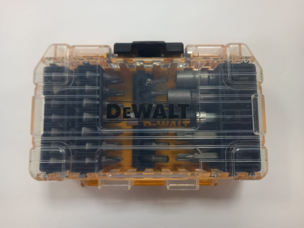 JUEGO DE PUNTAS DEWALT TOUGH CASE 33PZ de segunda mano — Bueno