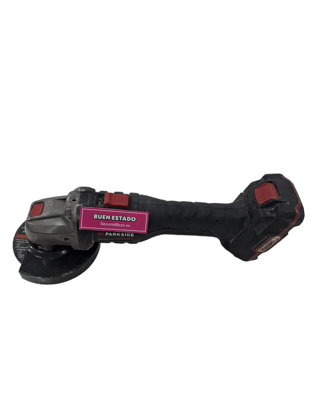 Parkside Brushless PWSAP 20-LI C3 + Batería y Cargador Amoladora Segunda Mano de segunda mano · Amoladoras — Bueno