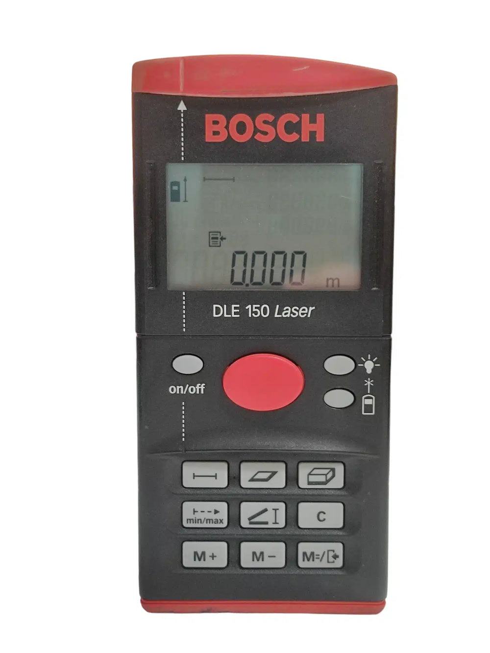 Bosch DLE 150 Medidor Láser de Distancia Rojo Segunda Mano de segunda mano · Medición — Bueno