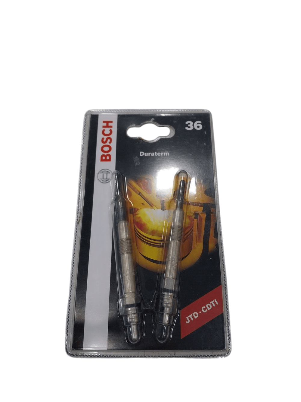 Bosch Duraterm 36 JTD.CDTI Bujías de segunda mano — Bueno