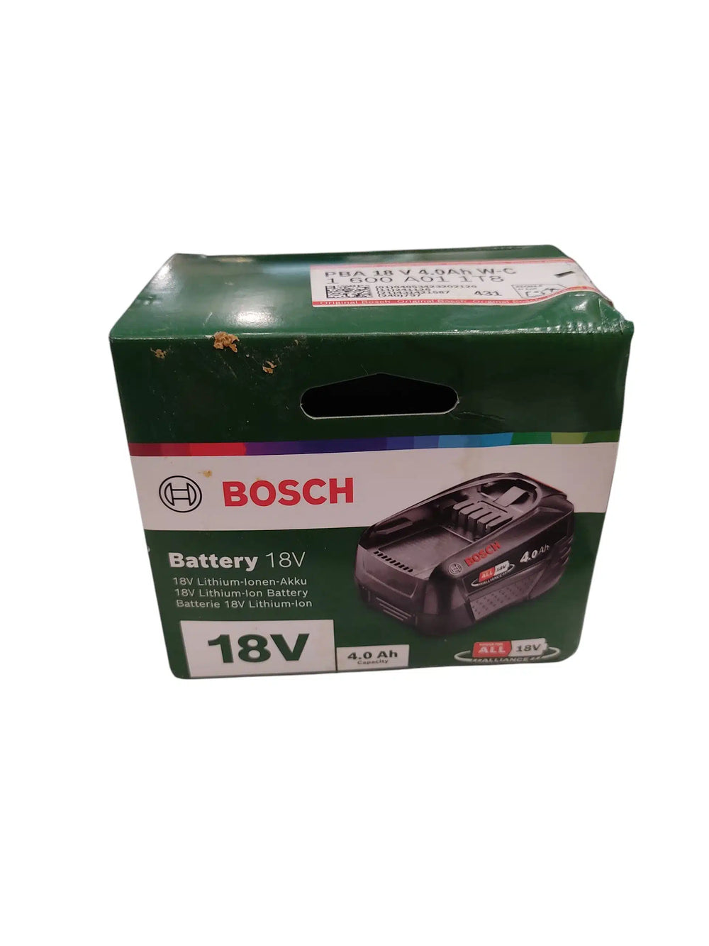 Bosch PBA 18V 4.0Ah Batería de segunda mano — Bueno