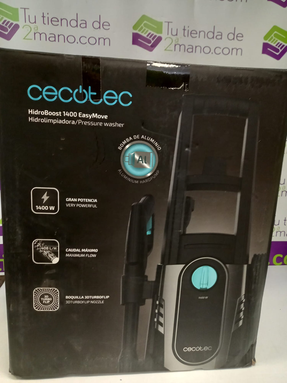 Cecotec Hidroboost 1400 Easymove de segunda mano — Bueno