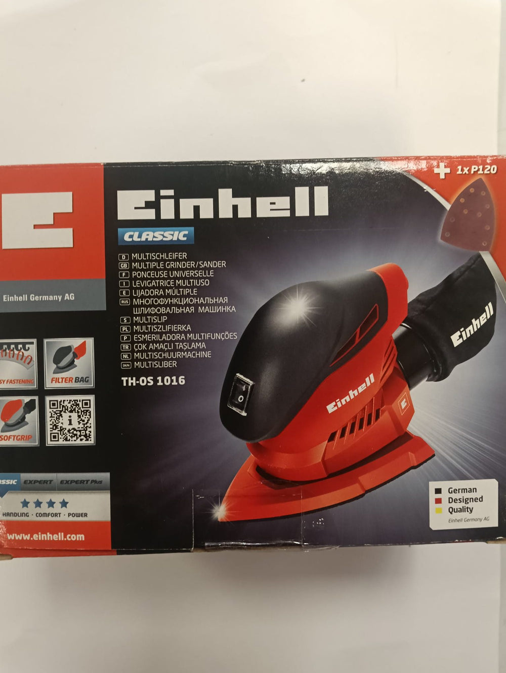 LIJADORA MOUSE EINHELL CLASSIC TH OS 1016 de segunda mano · Lijadoras — Bueno