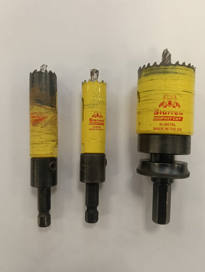 JUEGO BROCAS CORONA STARRETT de segunda mano — Bueno