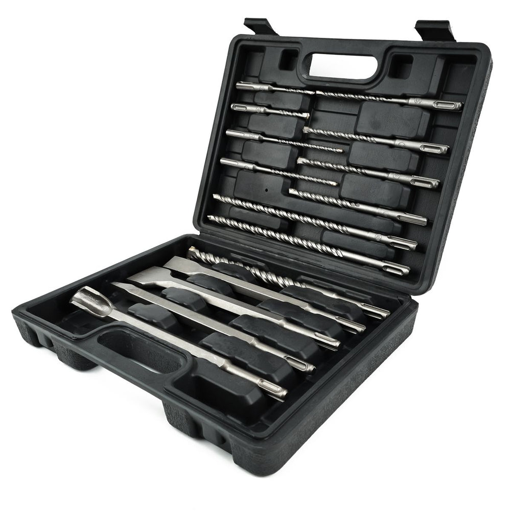 Juego de brocas para hormigón HBM Sds-Plus 2 cortador 15 piezas nuevo — Nuevo