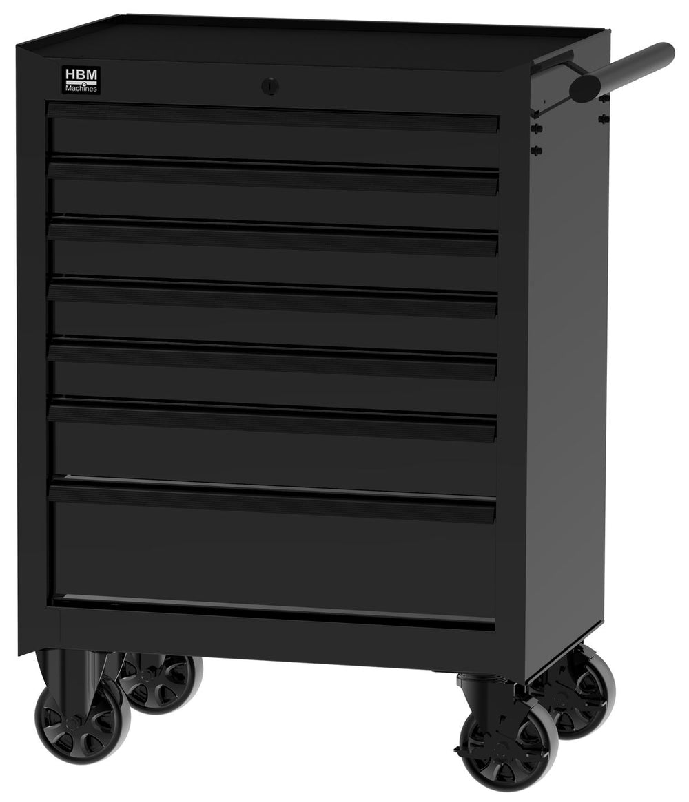 Carro de Herramientas HBM 7 Cajones – Negro nuevo — Nuevo
