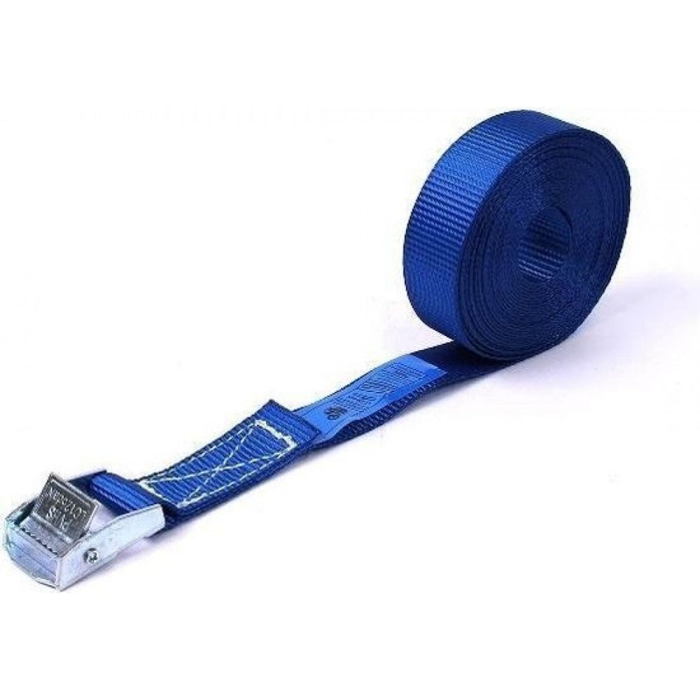 Cover cincha de amarre con hebilla de leva 2,5 m x 25 mm, 2 unidades nuevo — Nuevo