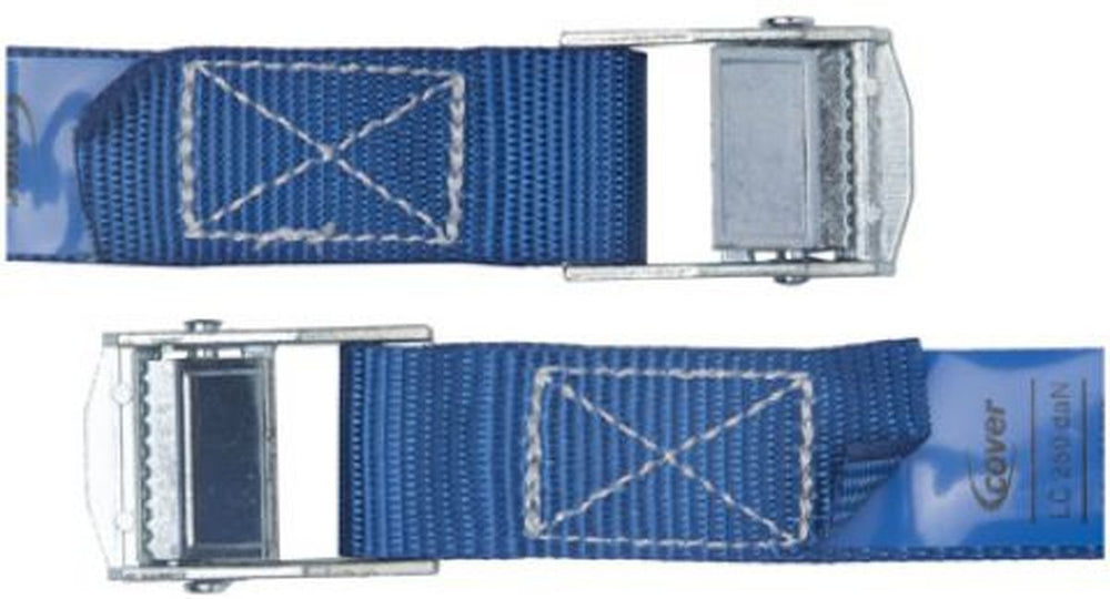 Cover cincha de amarre con hebilla 4 m x 25 mm, 2 unidades nuevo — Nuevo