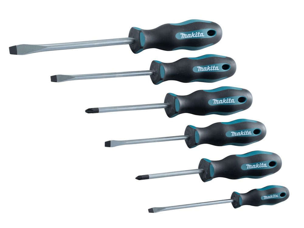 Conjunto de destornilladores Makita de 6 piezas E-10512 nuevo — Nuevo