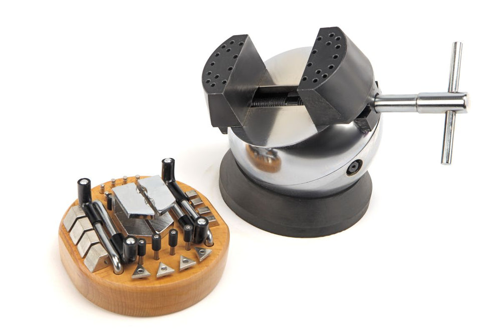 Cabezal de grabado HBM de 125 mm con juego de 34 pinzas nuevo — Nuevo