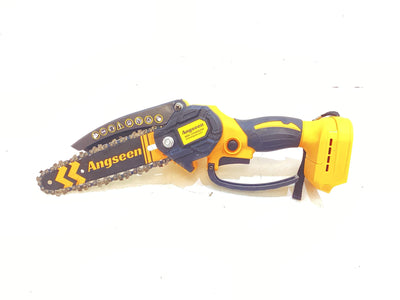 Sierra Miniatura Angseen Mini Chainsaw de segunda mano · Sierras — Revisado