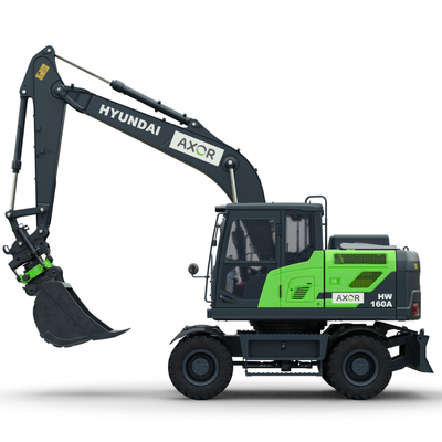 Excavadora Ruedas 16-18 toneladas