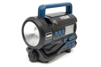 Muestra HBM jumpstarter con compresor de aire nuevo — Nuevo
