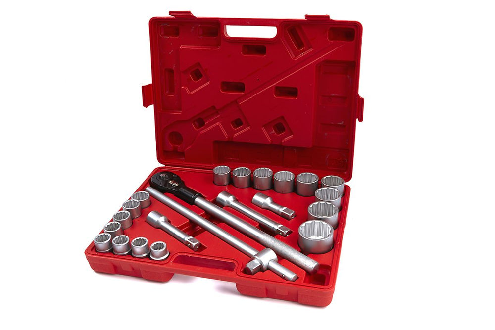 HBM 22 Piezas 3/4 inch Juego de Llaves de Vasos nuevo — Nuevo