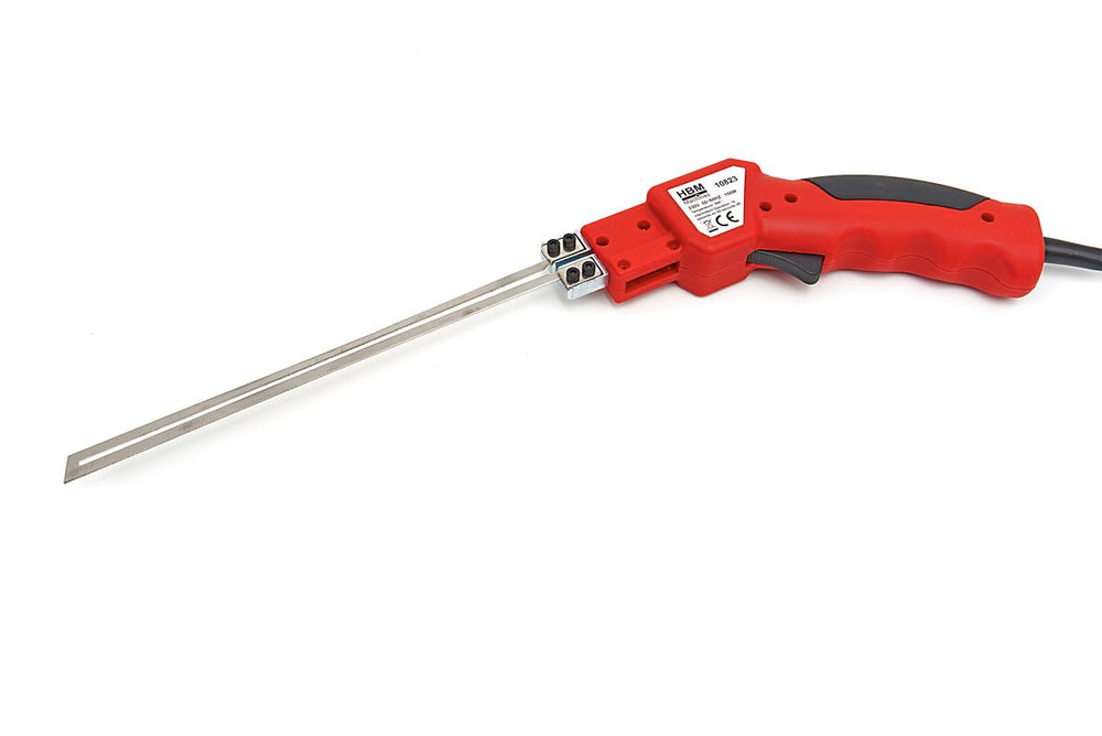 Cuchillo eléctrico HBM, cortador de poliestireno - 150 vatios - 500°C nuevo — Nuevo