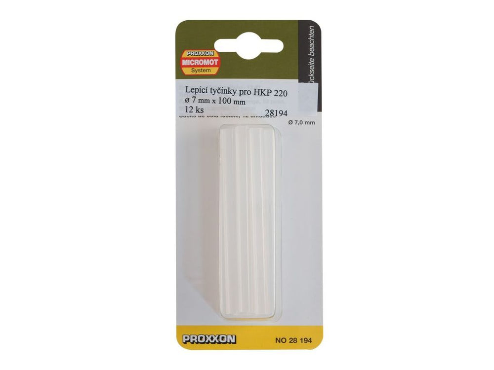 Proxxon barras de pegamento para Hkp 220, 7 mm, 12 ud nuevo — Nuevo