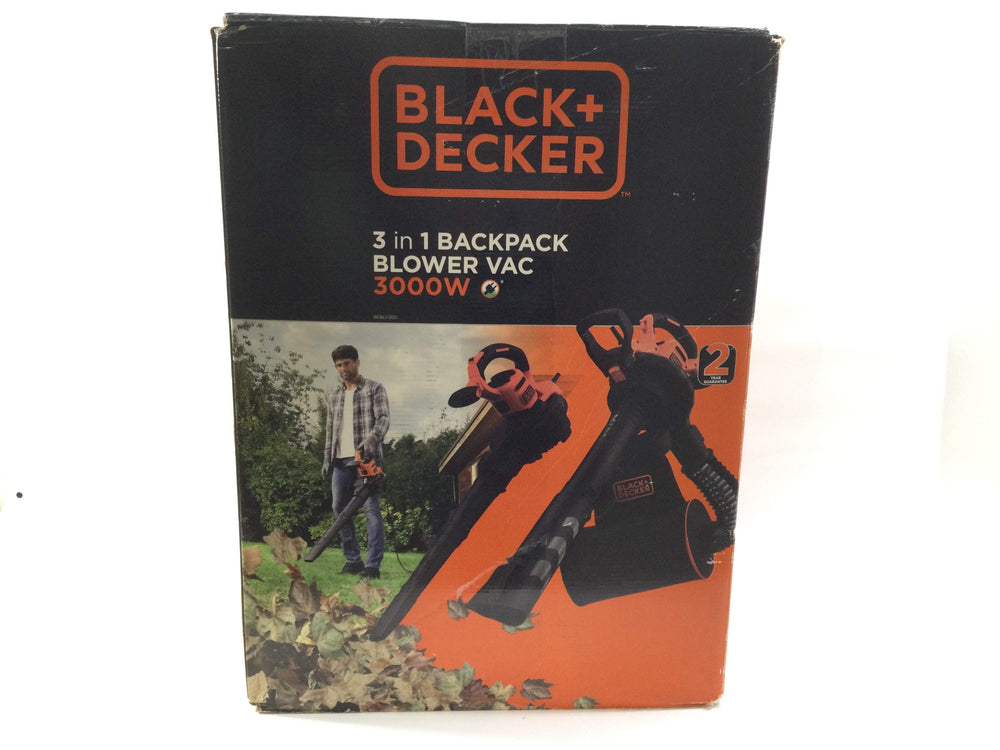Soplador Black And Decker Blowerback 3000w de segunda mano · Jardinería — Revisado