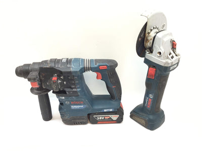 Kit Herramientas Variadas Bosch Gbh 18v-22/ Gws 18v-7 de segunda mano · Kits de herramientas — Con uso