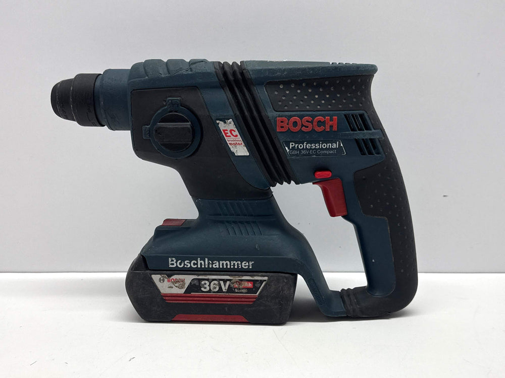 Martillo Electrico Bosch Azul Gbh 36v-ec Compact de segunda mano · Martillos y percutores — Revisado