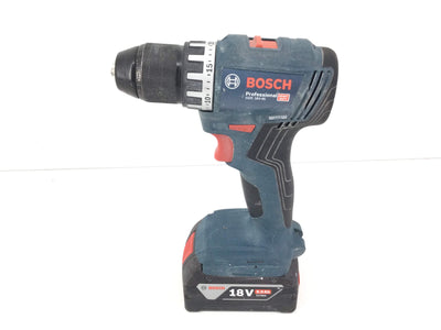 Atornillador a Bateria Bosch Azul Gsr 18v-45 de segunda mano · Atornilladores — Con uso