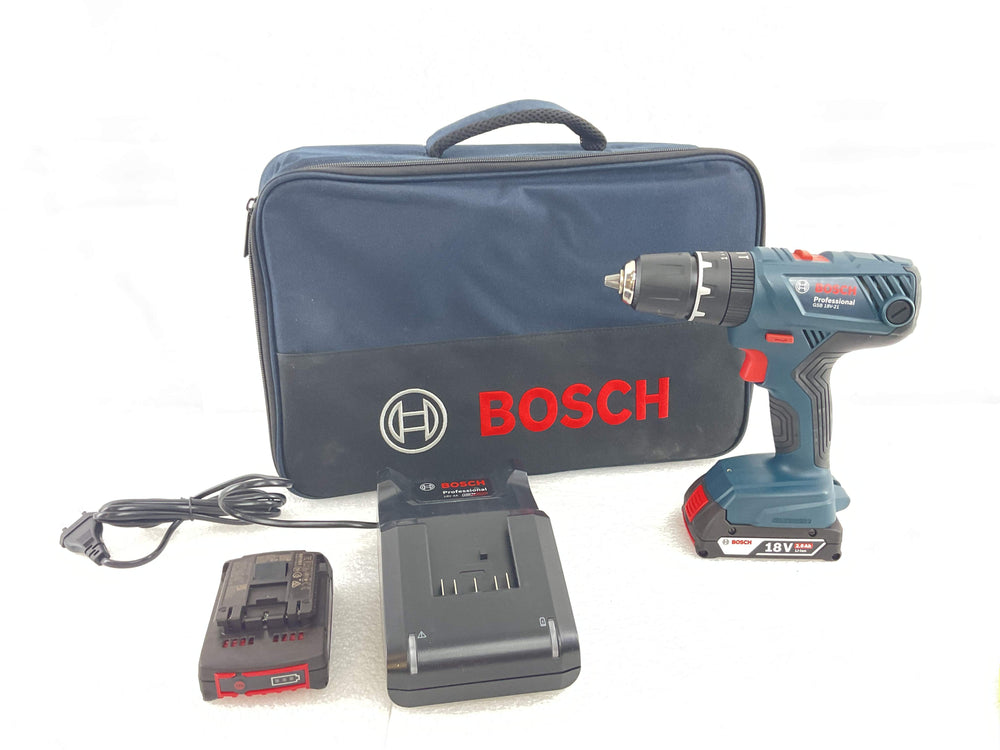 Atornillador a Bateria Bosch Gsb 18v-21 de segunda mano · Atornilladores — Como nuevo