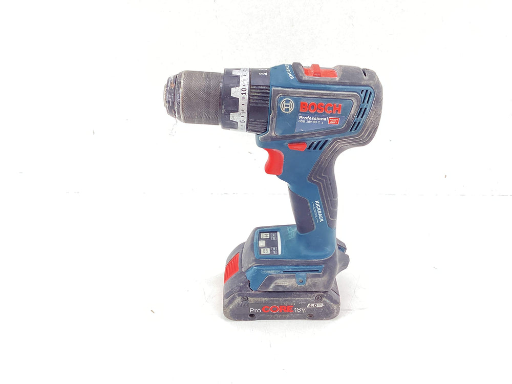 Taladro a Bateria Bosch Gsb 18v-90c de segunda mano · Taladros — Como nuevo