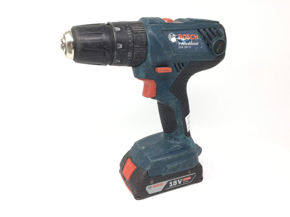 Taladro a Bateria Bosch gsb18v21 de segunda mano · Taladros — Revisado