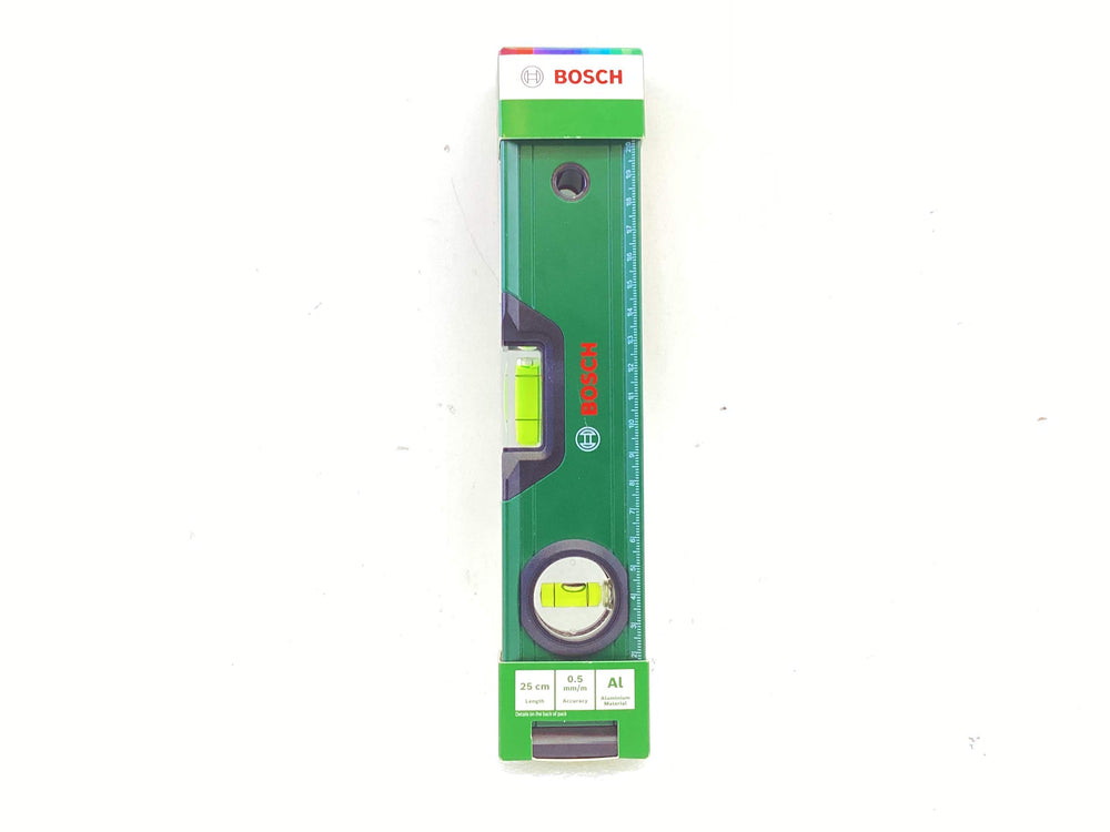 Nivel Bosch Nível de Bolha 25cm Alumínio de segunda mano · Medición — Revisado