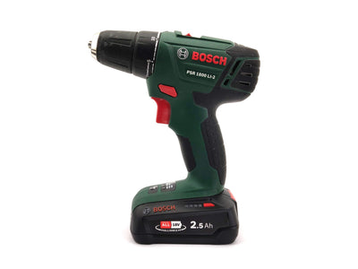 Atornillador a Bateria Bosch Psr 1800 li-2 de segunda mano · Atornilladores — Bueno