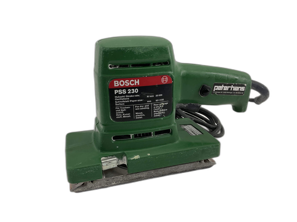 Lijadora Orbital Bosch Pss 230 de segunda mano · Lijadoras — Con uso