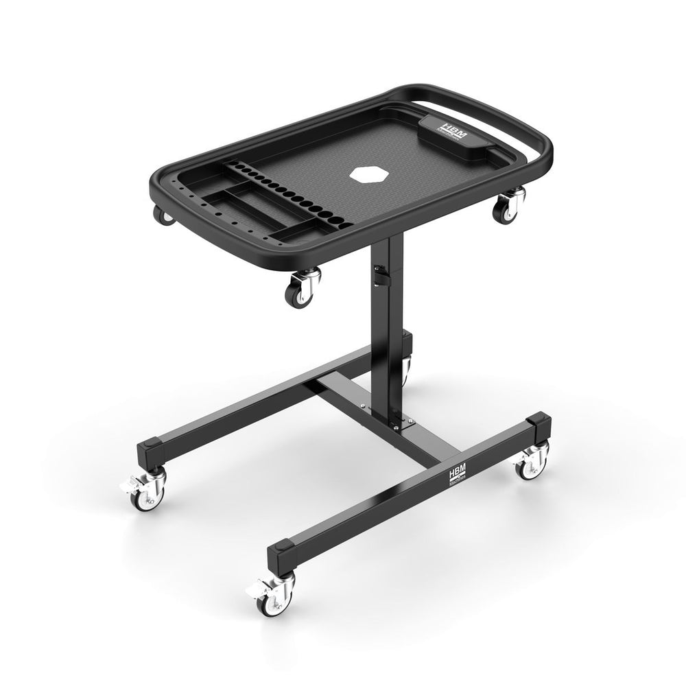 Mesa de trabajo móvil ajustable HBM 2 en 1 nuevo — Nuevo