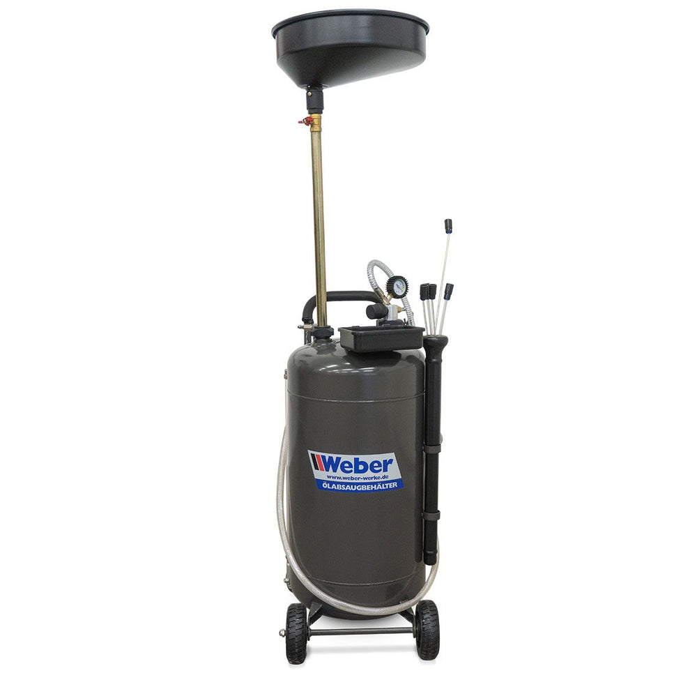 Bandeja de recogida de aceite Weber con función de succión 85 L nuevo — Nuevo