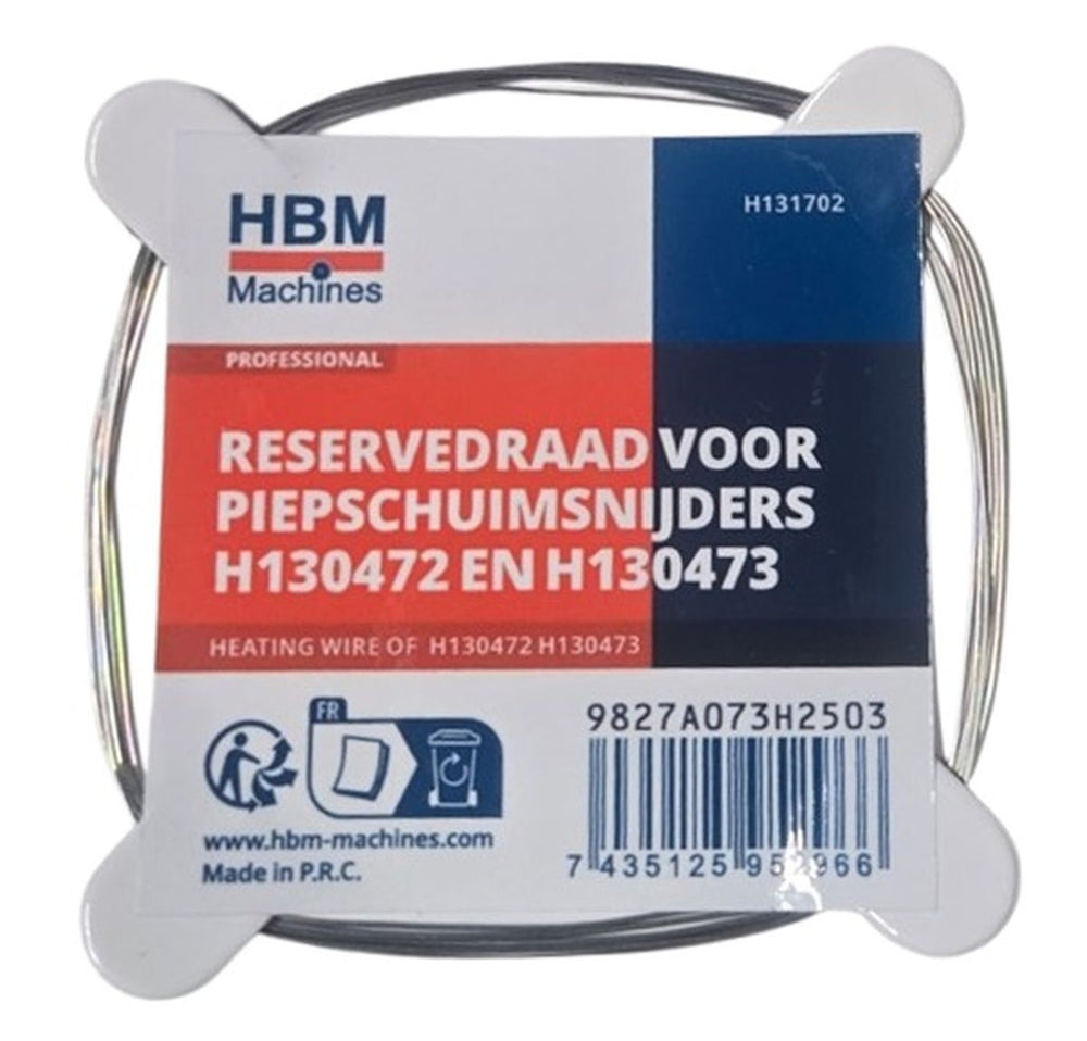 Alambre de repuesto HBM para cortadores de espuma HBM H130472 y H130473 nuevo — Nuevo