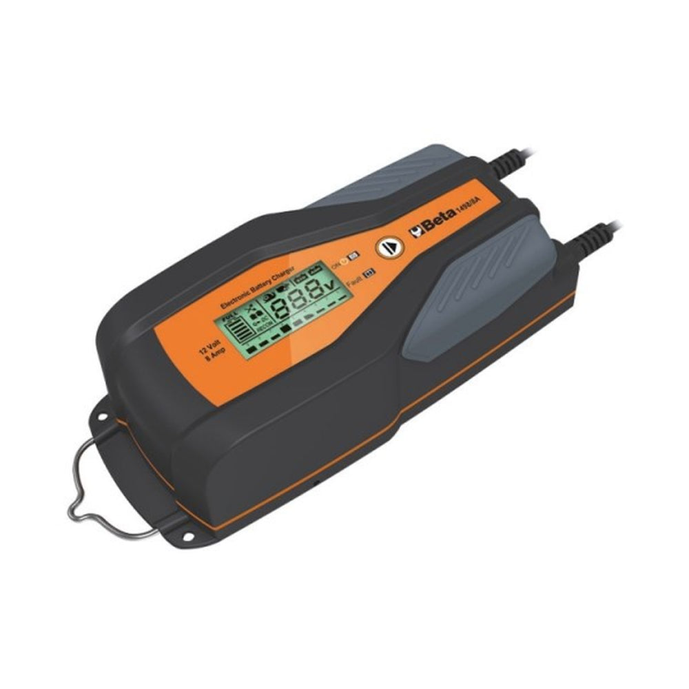 Cargador de batería electrónica Beta para automóviles y vehículos comerciales, 12 Volt, 1498/8A nuevo — Nuevo