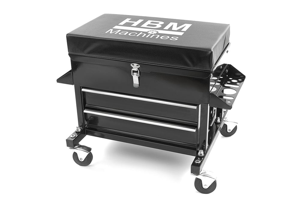 Silla de Taller HBM Deluxe Con 2 Cajones nuevo — Nuevo